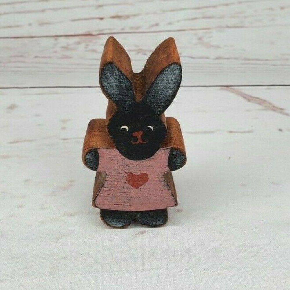 Vintage 1988 Pat Kudron Miniature Bunny Rabbit